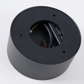 Brilagi - FORIS LED fürdőszobai mennyezeti lámpatest LED/20W/230V Ø 15 cm fekete IP44