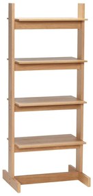 Natúr színű polcos állvány tölgyfa dekorral 59x142 cm Forma – Hübsch