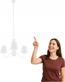 Arianna V2473B-3 Wh függőlámpa Italux