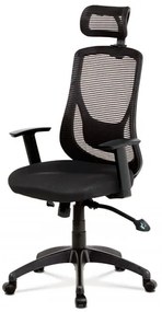 Ka-a186 Scaun pivotant de birou modern negru