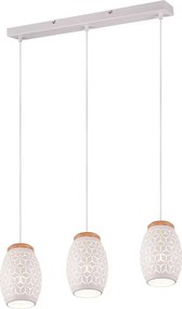 TRIO R31573031 BIDAR Többágú Függesztett Lámpa Fehér E27 IP20