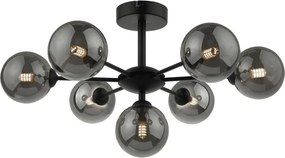 DAR LIGHTING COH3422-01 COHEN Mennyezeti Csillár Fekete, Füstös G9 IP20