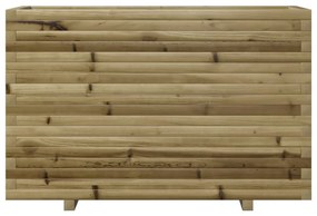 Impregnált fenyőfa kerti virágláda 110x40x72 cm