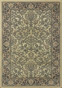 Szürke Gyapjú Szőnyeg Isfahan Itamar Alabástrom Vintage Agnella 200x300 cm