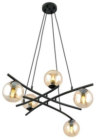 Emibig ESSA 1204/5 Függőlámpa 5x10W/E14 IP20