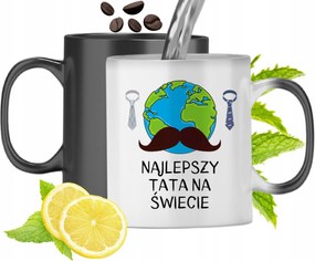 Mágikus Bögre Apukáknak Színváltós Nyomtatott Fotóval