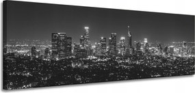 Vászonkép Építészet Los Angeles fekete-fehér 150X50 cm