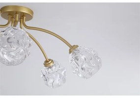 Searchlight 11525-5GO - Felületre szerelhető csillár ASTRAL 5xG9/33W/230V arany