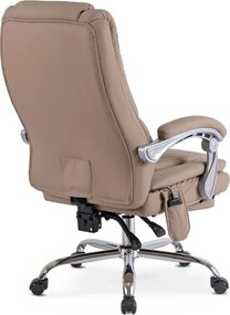 GIORGIO forgó masszázsfotel, bézs