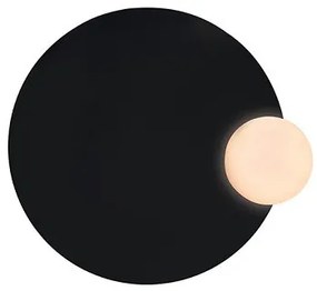 ZAMBELIS-17104 Fekete Színű Fali Lámpa 1XG9 9W IP20
