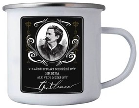 Bohemia Gifts Fém bögrés Real Gentleman, 350 ml
