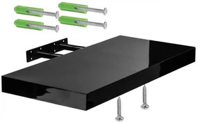 Fali polc STILISTA® Volato Fa sötét 100 cm