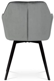 Szürke Bársony Étkezőszék. DCH-425 GREY4