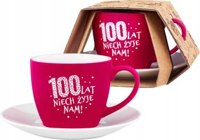 Ajándék 100 Születésnapra Nagymama Női Csésze Aljjal Ajándék