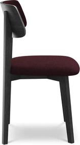 Borvörös tömörfa étkezőszék Niu – Makamii