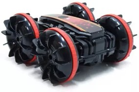 King Toys Kétéltü Vízálló Kézi Vezérlésű Távirányítós Kaszkadőr Autó - KÉTOLDALÚ, 180°-BAN ÁTFORDUL