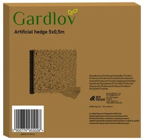 Artificial hedge for balcony 5x0.5m Gardlov 25342