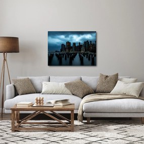 Kép - Kilátás a New York-i felhőkarcolókra (70x50 cm)
