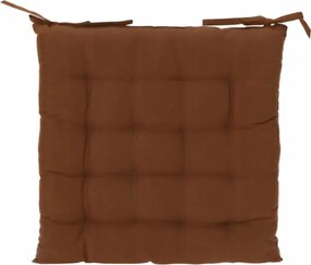 Székpárna Kötött Négyzet Alakú Barna 40 x 40 cm Ülőgarnitúra