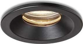 RENDL BELLA GU10 zápustná černá 230V LED GU10 15W IP65