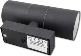 MasterLED Elor sötétszürke oldalfali lámpa GU-10-es foglalattal