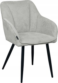 Szürke kárpitozott szék nappaliba, étkezőbe és konyhába modern Elmo