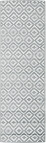 vidaXL kültéri szőnyeg ARAKIL szürke 80x250 cm PP