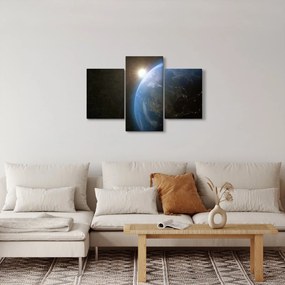 A táj képe az űrből (90x60 cm)