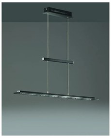 Fekete fém LED dimmelhető függőlámpa Tenso – Fischer &amp; Honsel