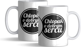 Fiúnapi bögre Ajándék Férfinak "Aranyszívű fiú"