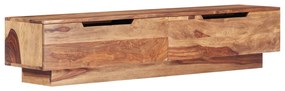 tömör fa TV-szekrény 145 x 30 x 30 cm