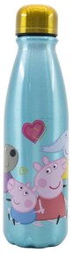 Peppa malac Core alumínium kulacs csavaros kupakkal 600 ml