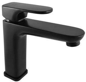 Mosdó csaptelep RAV SLEZÁK Yukon leeresztőszelep nélkül fekete matt YU128.5CMAT