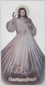 Vászonkép Jézus Bízom benned 16x32 cm Fára festett Gravírozás