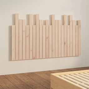 tömör fenyőfa fali fejtámla 140x3x80 cm