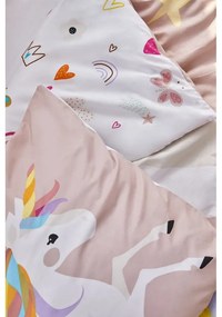 Egyszemélyes pamut gyerek ágyneműhuzat 140x200 cm Unicorn – Bonami Selection