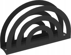 Fém szalvétatartó Ívek dombornyomott széles Egyedi Forma