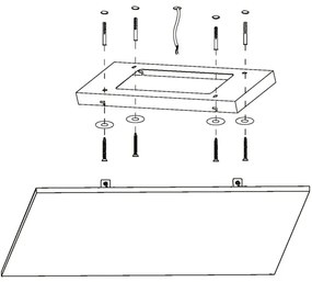 Eglo 98564 - LED RGB fényerő-szabályozós mennyezeti lámpa TURCONA-C LED/30W/230V + RC