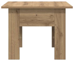 vidaXL Dohányzóasztal Artisan tölgy 55 x 55 x 42 cm Faanyag