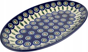 Ovális tál 29,5/18cm Ceramika Artystyczna Bolesławiec