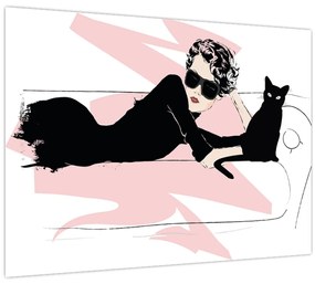 Kép - Fashion lady (70x50 cm)