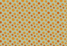 Fotótapéta - Retro pöttyök (147x102 cm)