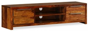 Tömör kelet-indiai rózsafa TV-állvány 120 x 30 x 30 cm