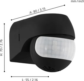 Eglo 96454 - Kültéri mozgásérzékelő  DETECT ME 1 IP44