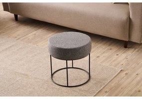 Puff RELO, átmérő 40 cm, antracit