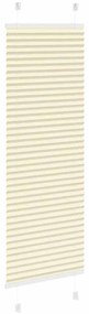 pliszírozott redőny krém 45x150 cm szövetszélesség 44,4 cm