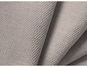 Világosszürke kárpitozott ágyneműtartós franciaágy ágyráccsal 140x200 cm Brody – Mazzini Beds