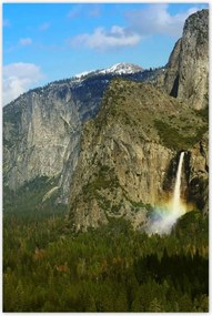 Poszterek 80x120 Szivárvány vízesés