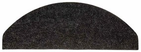 30 db fekete öntapadó lépcsőszőnyeg 56 x 17 x 3 cm