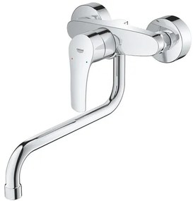 Mosogató csaptelep GROHE Eurosmart New forgó karral 150 mm króm 32224003
